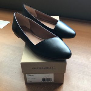 Lucky Brand Archh Black Flats
